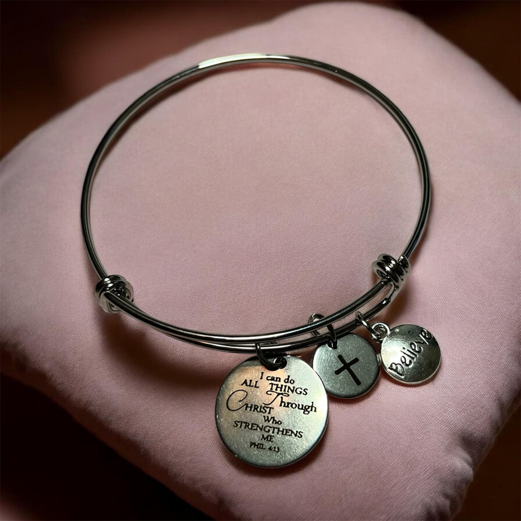 Strength Bangle Bracelet