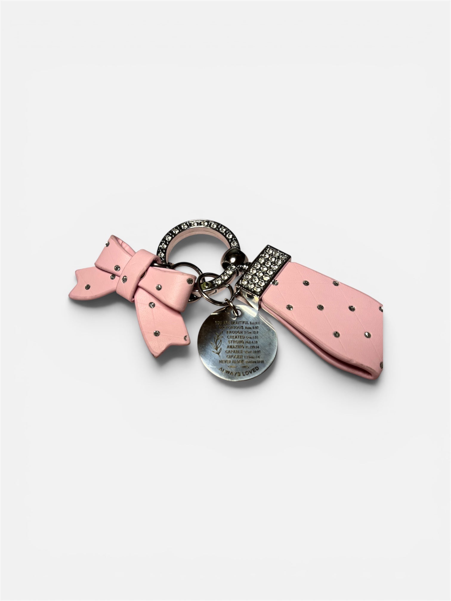 You are loved keychain