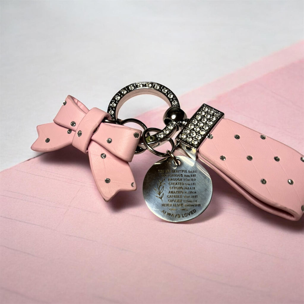 You are loved keychain
