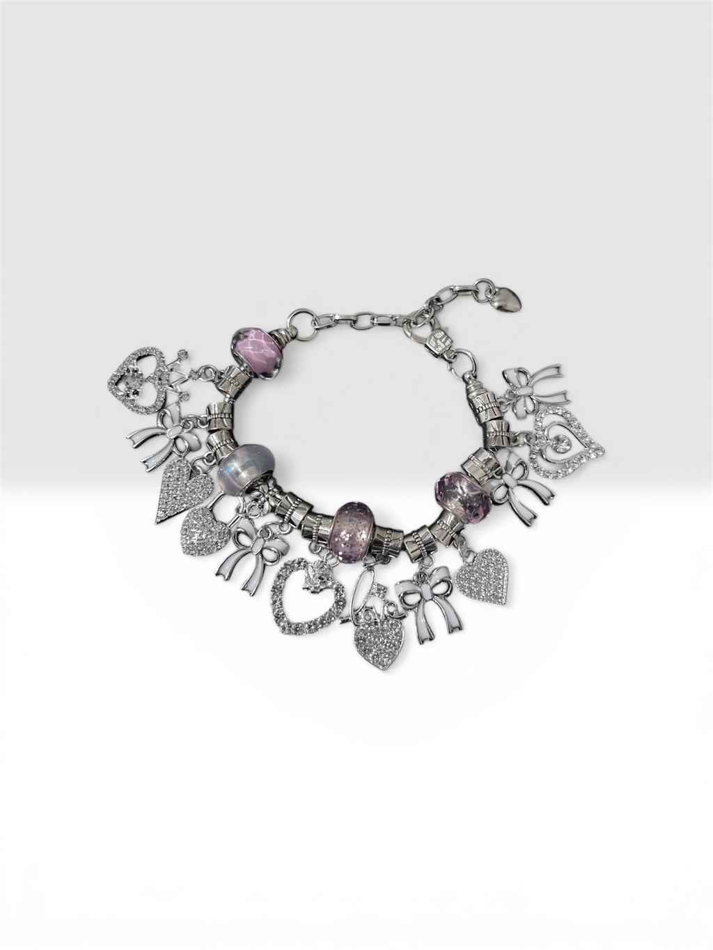 Soft Love Charm Bracelet