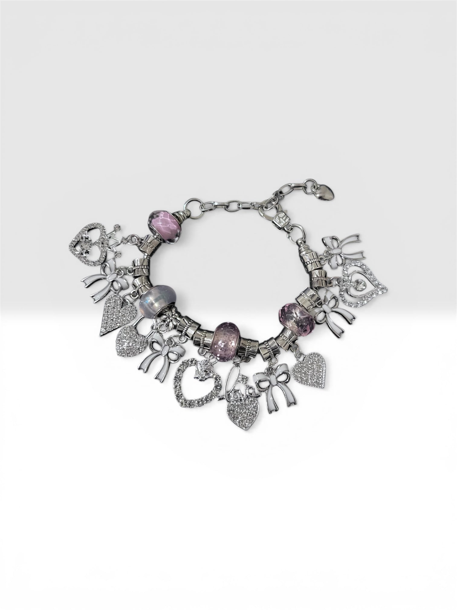 Soft Love Charm Bracelet