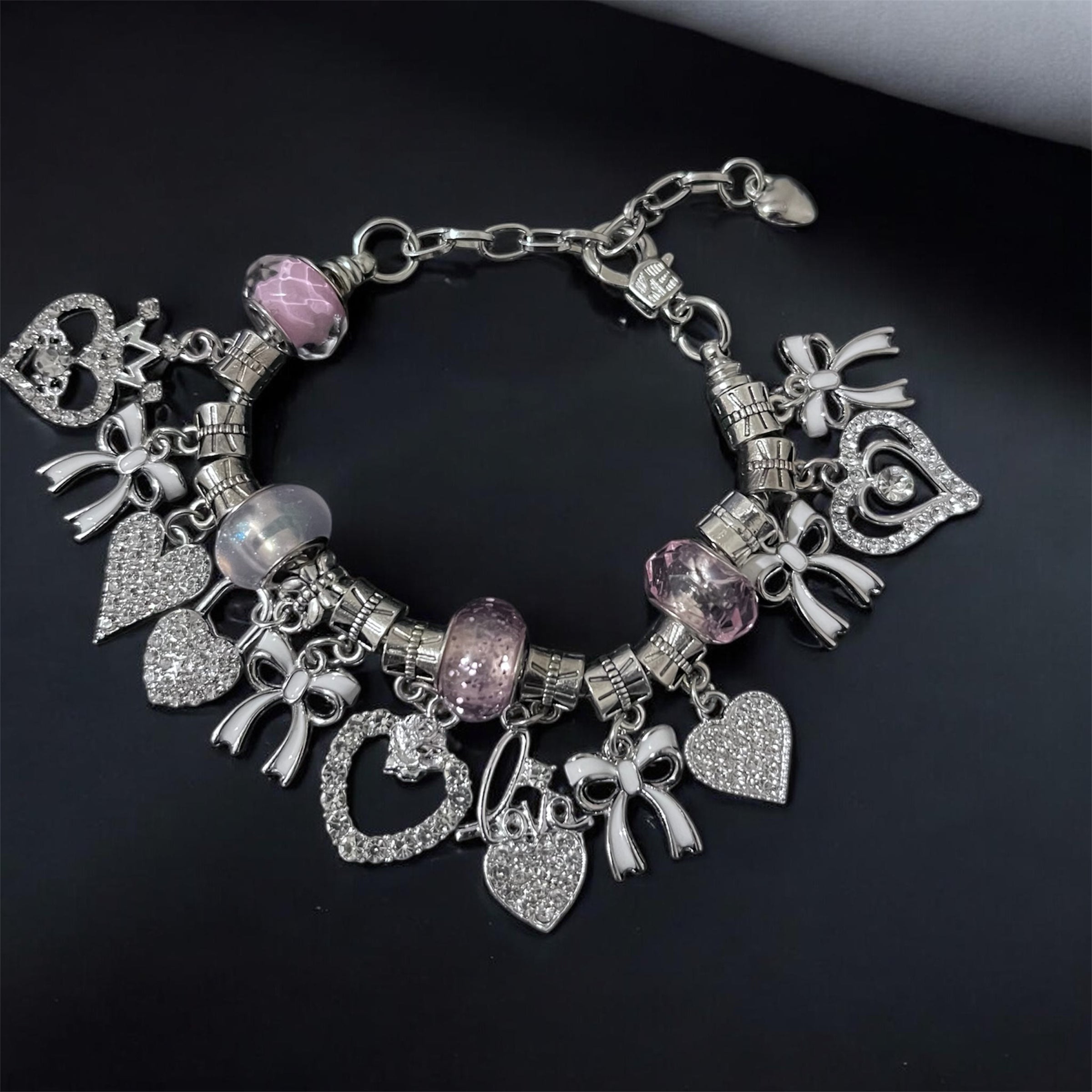 Soft Love Charm Bracelet