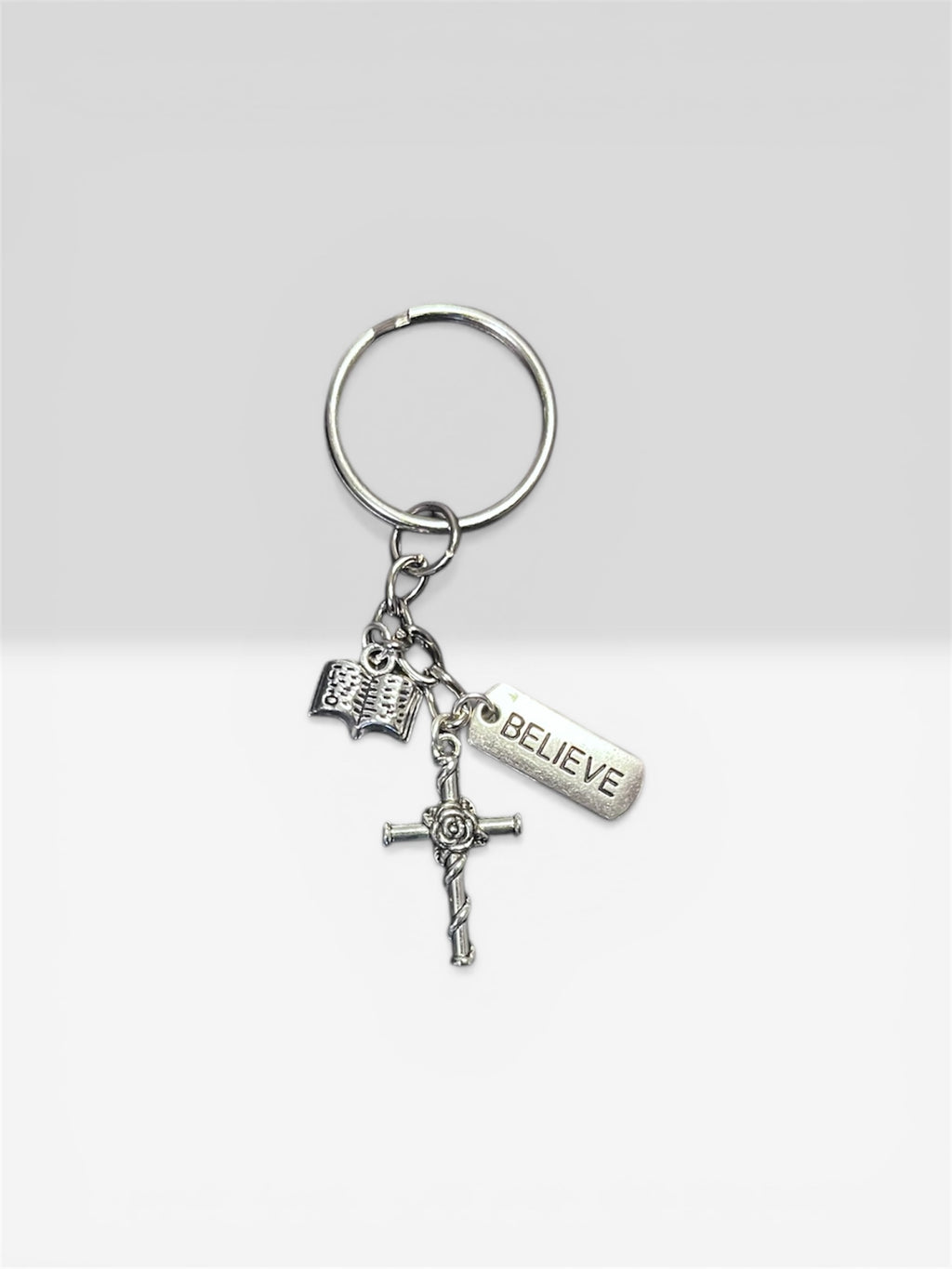 walk by Faith Keychain