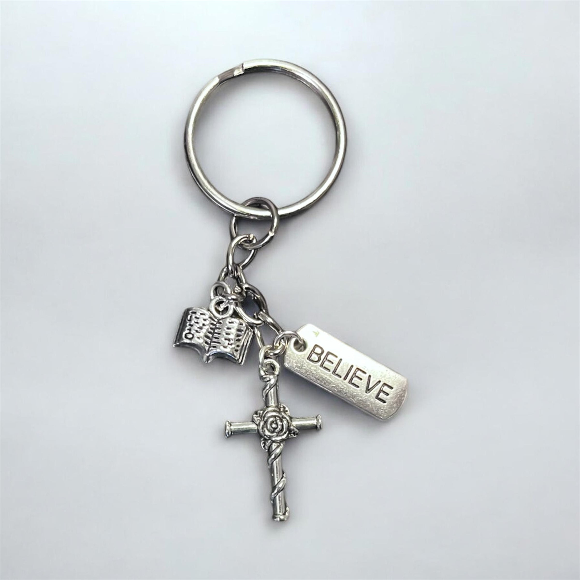 walk by Faith Keychain