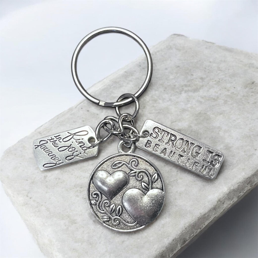 Strong & Becoming Keychain