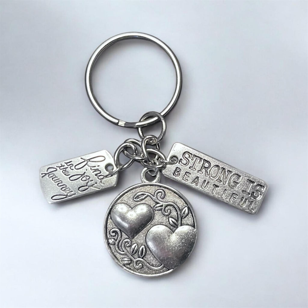 Strong & Becoming Keychain