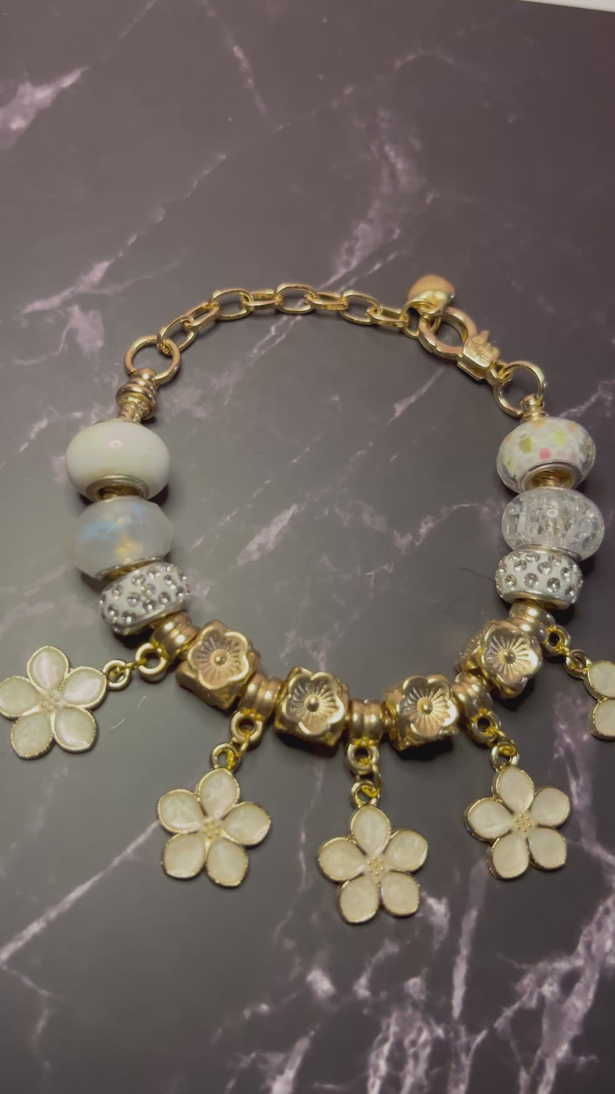 Garden of Grace Charm Bracelet